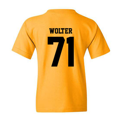 Michigan Tech - NCAA Football : Mason Wolter - Classic Shersey Youth T-Shirt-1