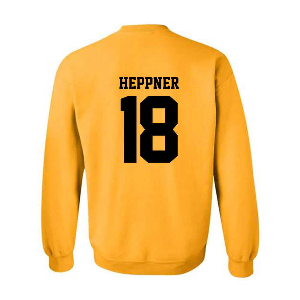 Michigan Tech - NCAA Football : Drew Heppner - Classic Shersey Crewneck Sweatshirt-1