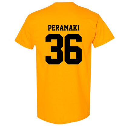 Michigan Tech - NCAA Football : Josiah Peramaki - Classic Shersey T-Shirt-1