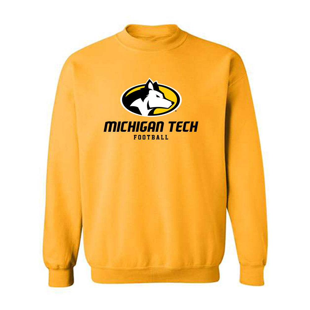 Michigan Tech - NCAA Football : Dashiel Blake - Classic Shersey Crewneck Sweatshirt-0