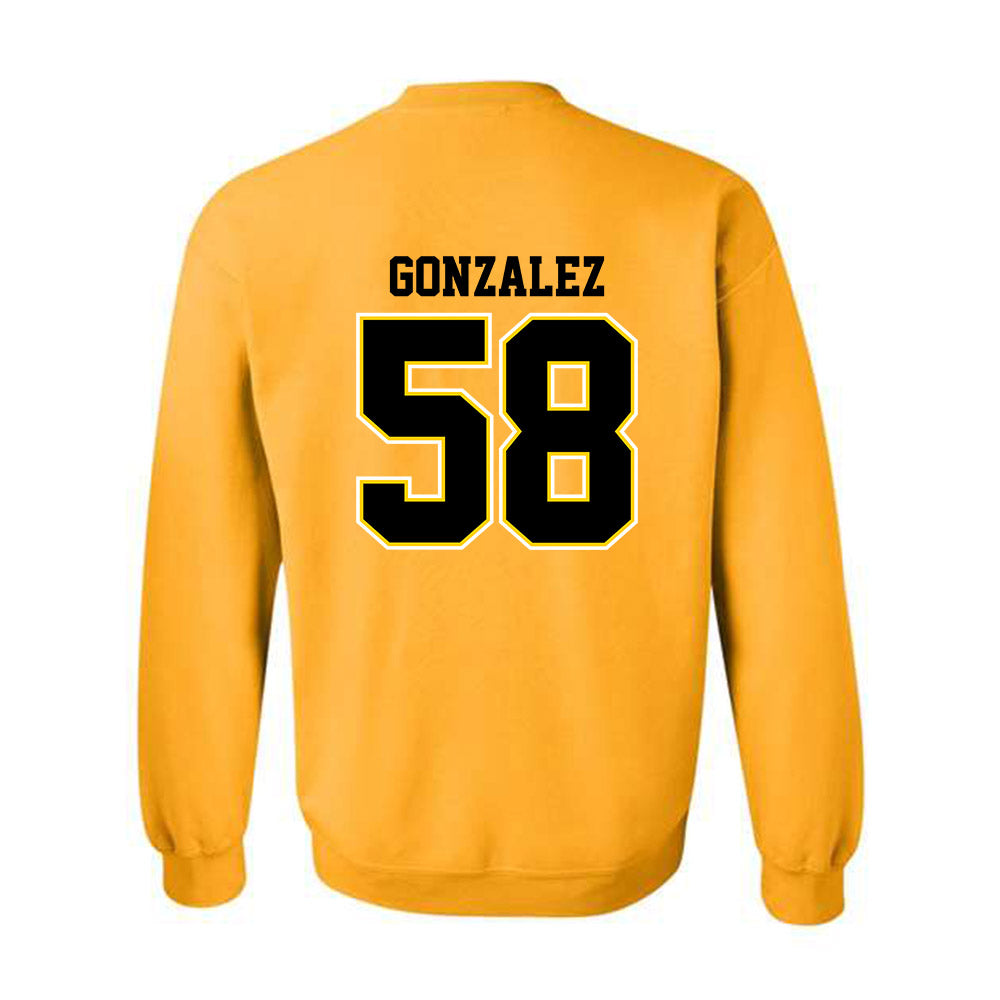 Michigan Tech - NCAA Football : Adrian Gonzalez - Classic Shersey Crewneck Sweatshirt-1