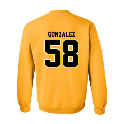 Michigan Tech - NCAA Football : Adrian Gonzalez - Classic Shersey Crewneck Sweatshirt-1