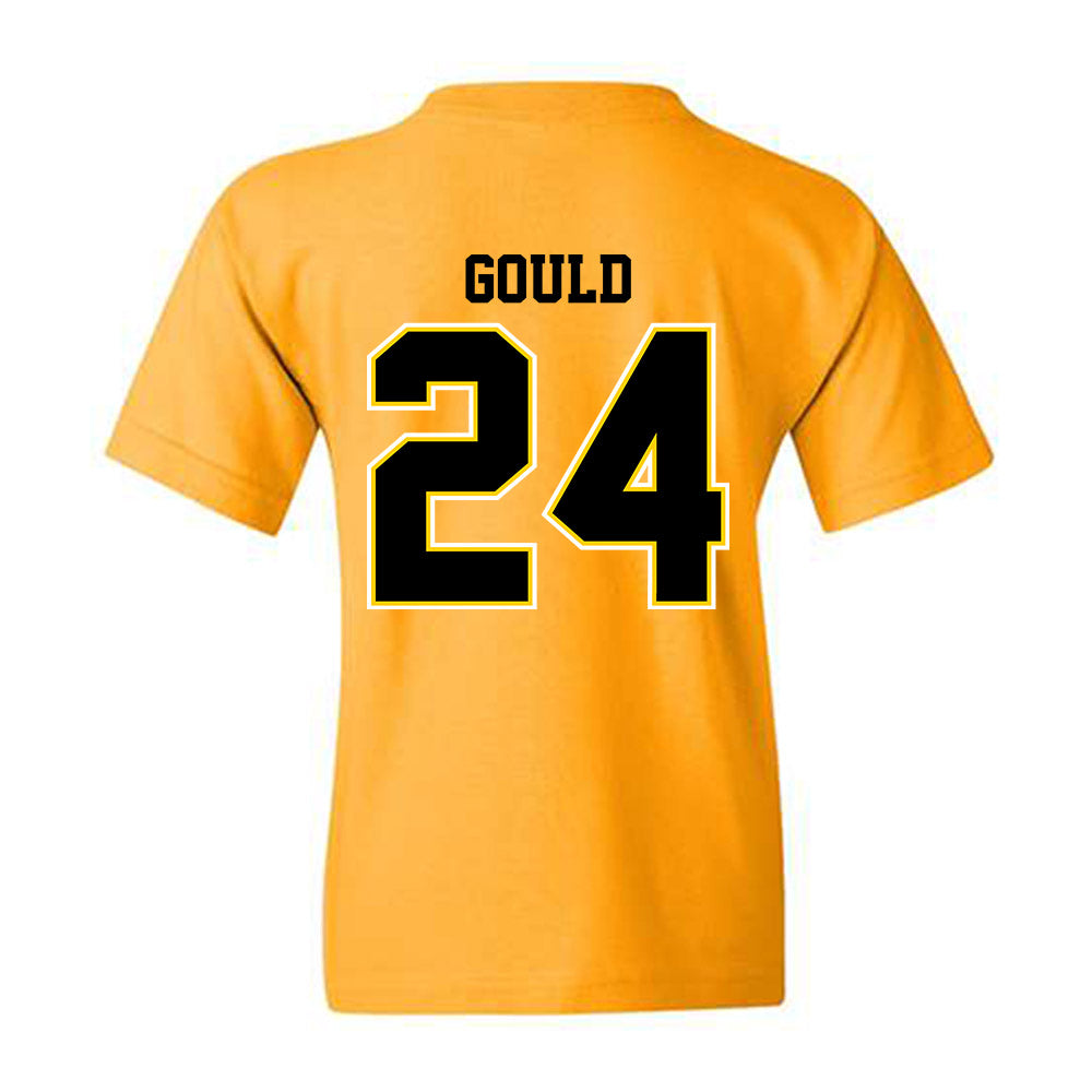 Michigan Tech - NCAA Men's Ice Hockey : Rylan Gould - Classic Shersey Youth T-Shirt-1