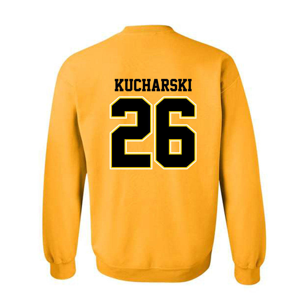 Michigan Tech - NCAA Football : Avery Kucharski - Classic Shersey Crewneck Sweatshirt-1