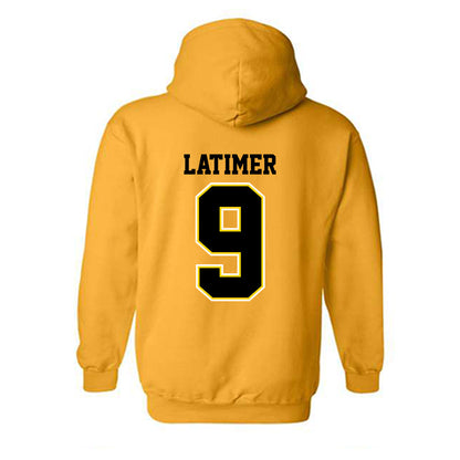 Michigan Tech - NCAA Men's Ice Hockey : Carson Latimer - Classic Shersey Hooded Sweatshirt-1