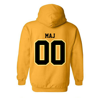 Michigan Tech - NCAA Football : Max Maj - Classic Shersey Hooded Sweatshirt-1