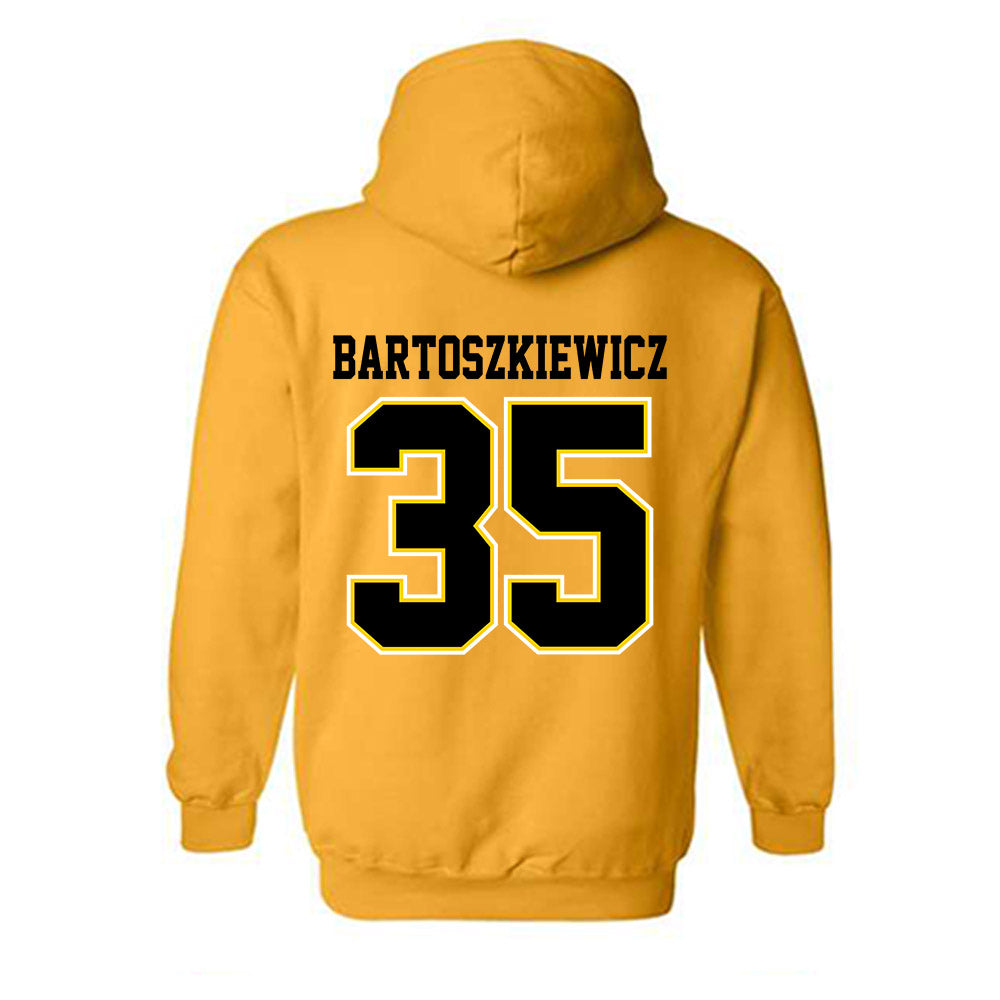 Michigan Tech - NCAA Men's Ice Hockey : Owen Bartoszkiewicz - Classic Shersey Hooded Sweatshirt-1