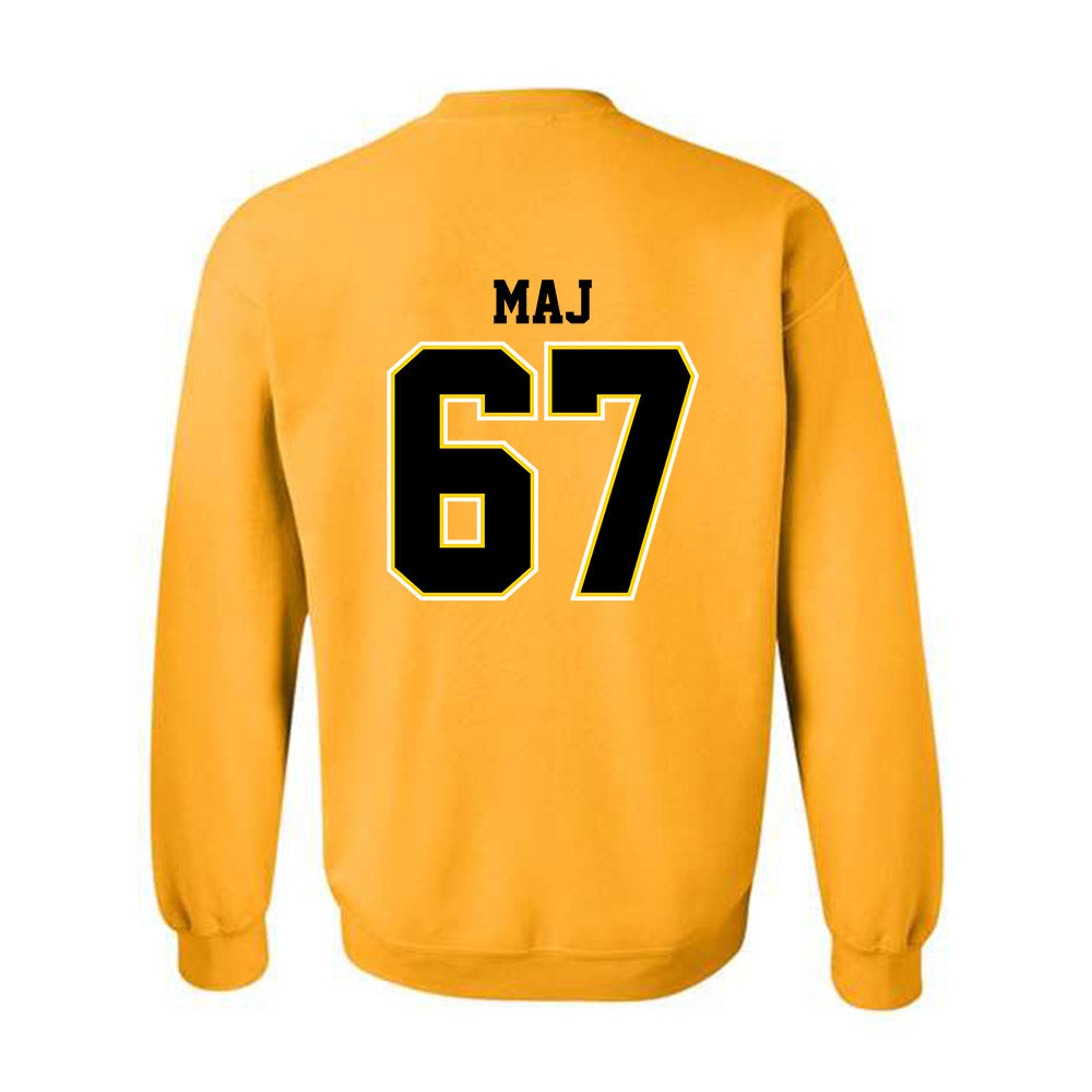 Michigan Tech - NCAA Football : Max Maj - Classic Shersey Crewneck Sweatshirt-1