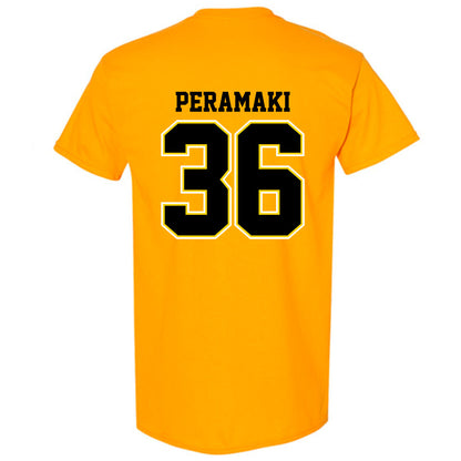 Michigan Tech - NCAA Football : Josiah Peramaki - Classic Shersey T-Shirt-1