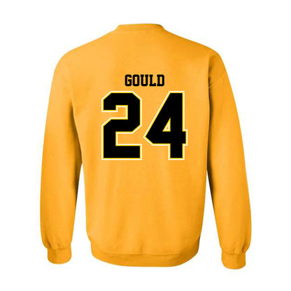 Michigan Tech - NCAA Men's Ice Hockey : Rylan Gould - Classic Shersey Crewneck Sweatshirt-1