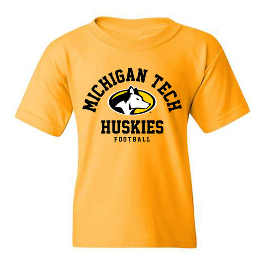 Michigan Tech - NCAA Football : Max Nason - Classic Shersey Youth T-Shirt