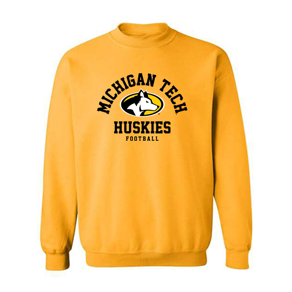 Michigan Tech - NCAA Football : Connor Byram - Classic Shersey Crewneck Sweatshirt-0