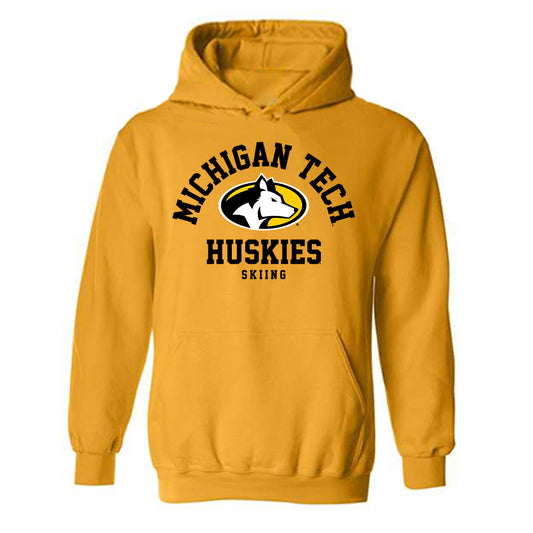 Michigan Tech - NCAA Skiing : Samuel Stertz - Classic Shersey Hooded Sweatshirt-0