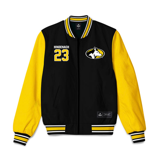 Michigan Tech - NCAA Football : Kolby Hindenach - Bomber Jacket