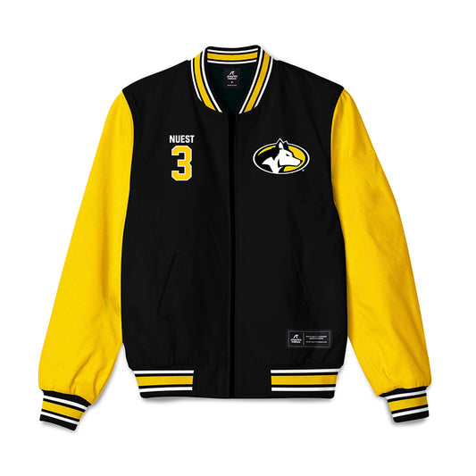 Michigan Tech - NCAA Women's Basketball : Dani Nuest - Bomber Jacket-0
