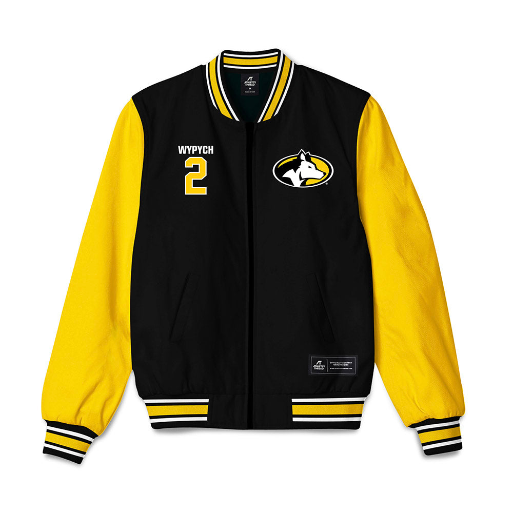 Michigan Tech - NCAA Women's Basketball : Alyssa Wypych - Bomber Jacket-0