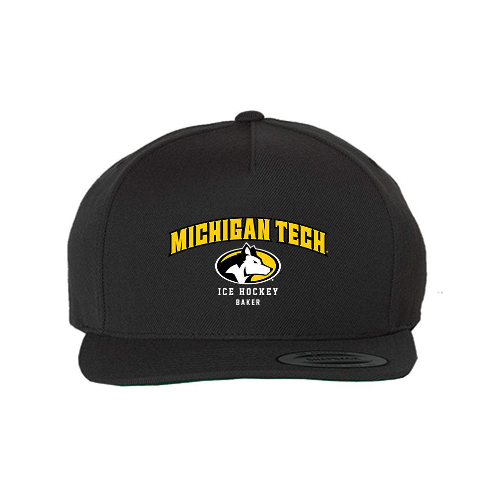 Michigan Tech - NCAA Men's Ice Hockey : Owen Baker - Snapback Hat