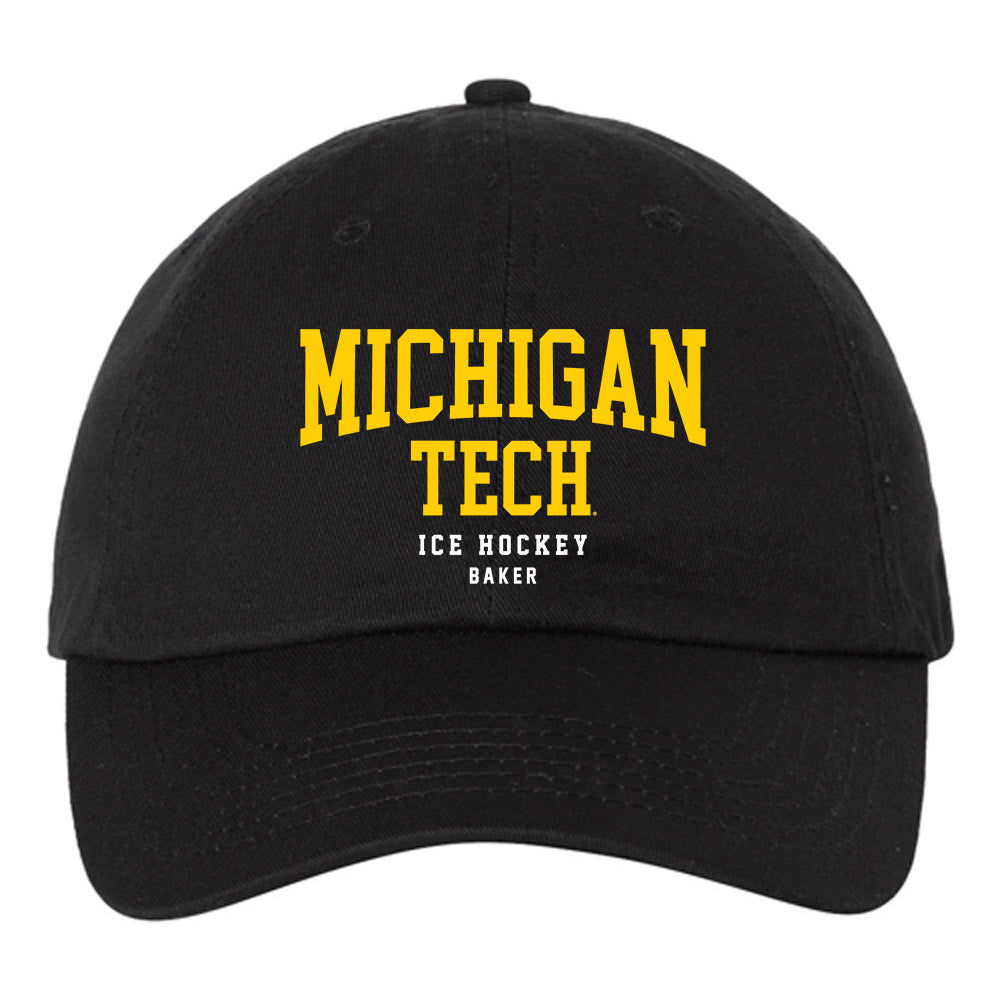 Michigan Tech - NCAA Men's Ice Hockey : Owen Baker - Dad Hat