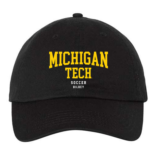 Michigan Tech - NCAA Women's Soccer : Paige Bilbey - Dad Hat-0