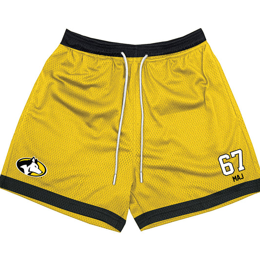 Michigan Tech - NCAA Football : Max Maj - Shorts-0