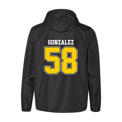 Michigan Tech - NCAA Football : Adrian Gonzalez - Windbreaker-1