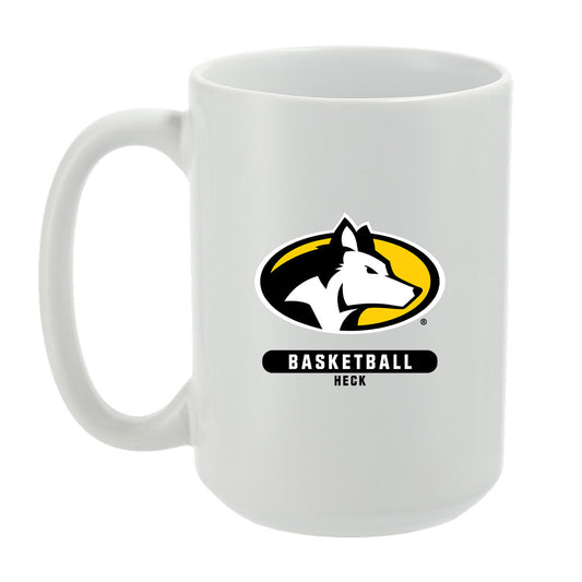 Michigan Tech - NCAA Men's Basketball : Ethan Heck - Coffee Mug