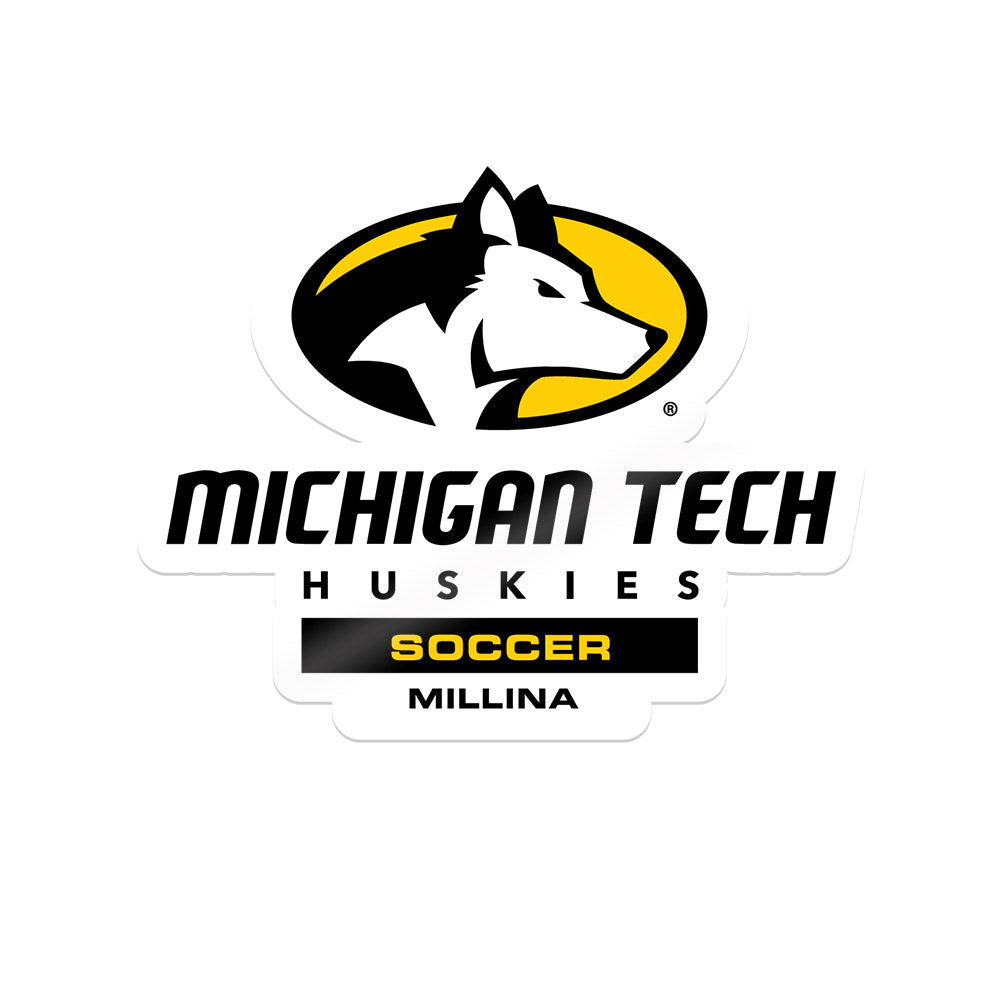 Michigan Tech - NCAA Women's Soccer : Allie Millina - Sticker