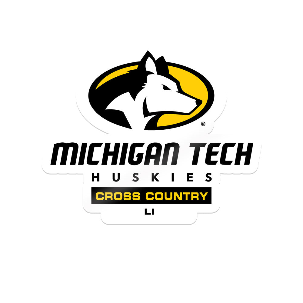 Michigan Tech - NCAA Women's Cross Country : Alex Li - Sticker