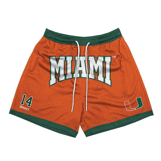 Miami - NCAA Men's Basketball : Noam Dovrat - Shorts-0