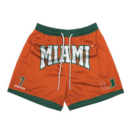 Miami - NCAA Men's Basketball : Shelton Henderson - Shorts-0