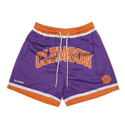 Clemson - NCAA Men's Track & Field : Blaik Slavinski - Shorts-0