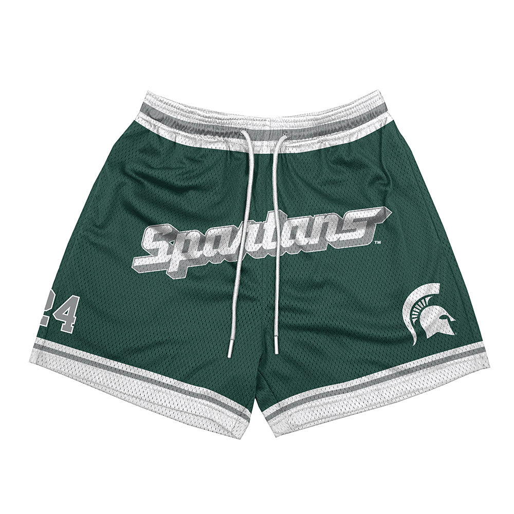 Michigan State - NCAA Football : Shawn Smith - Shorts