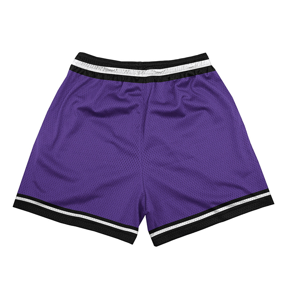 Northwestern - NCAA Men's Basketball : Gustave Hurlburt - Purple Shorts