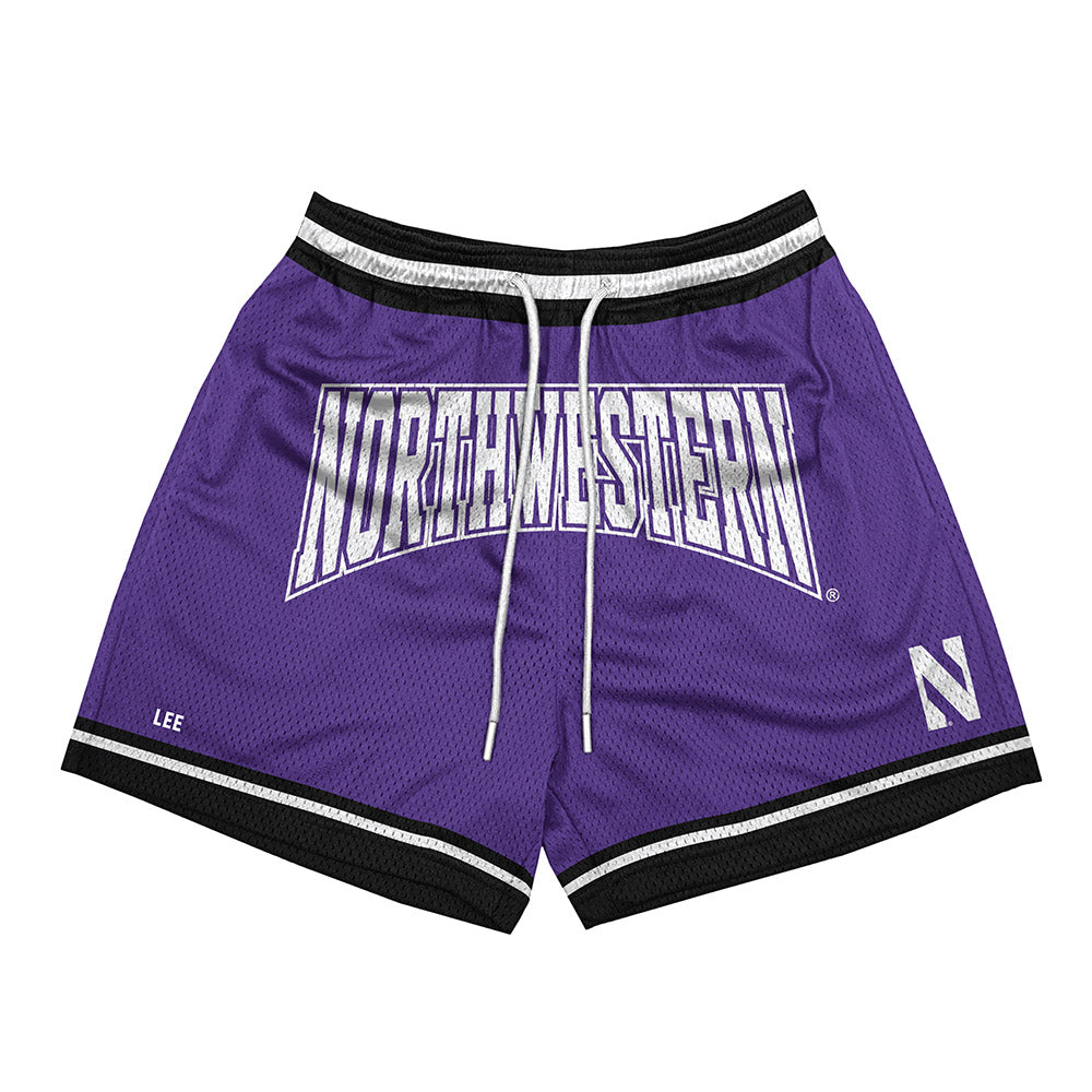 Northwestern - NCAA Women's Golf : Dianna Lee - Purple Shorts-0