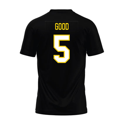 Michigan Tech - NCAA Football : Dionte' Good - Black Premium Football Jersey-1