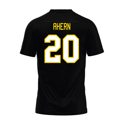 Michigan Tech - NCAA Football : Sam Ahern - Black Premium Football Jersey