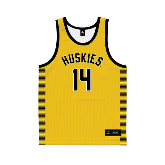 Michigan Tech - NCAA Women's Basketball : Kaitlyn Maxwell - Gold Basketball Jersey