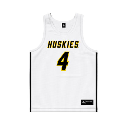 Michigan Tech - NCAA Women's Basketball : Ella Mason - White Basketball Jersey
