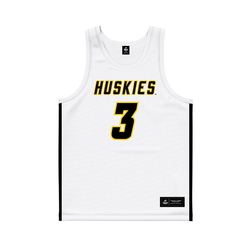 Michigan Tech - NCAA Women's Basketball : Dani Nuest - White Basketball Jersey-0