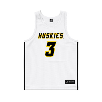 Michigan Tech - NCAA Women's Basketball : Dani Nuest - White Basketball Jersey-0