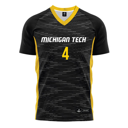 Michigan Tech - NCAA Women's Soccer : Abbey Sayers - Soccer Jersey-0