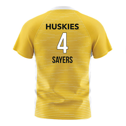 Michigan Tech - NCAA Women's Soccer : Abbey Sayers - Soccer Jersey-1
