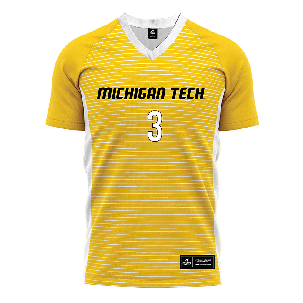 Michigan Tech - NCAA Women's Soccer : Allie Millina - Soccer Jersey