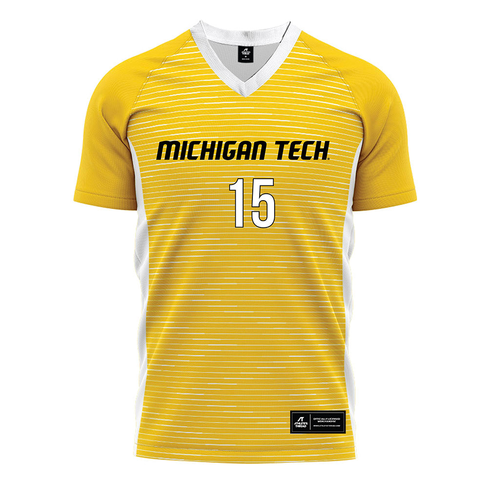 Michigan Tech - NCAA Women's Soccer : Amelia Gregory - Soccer Jersey-0