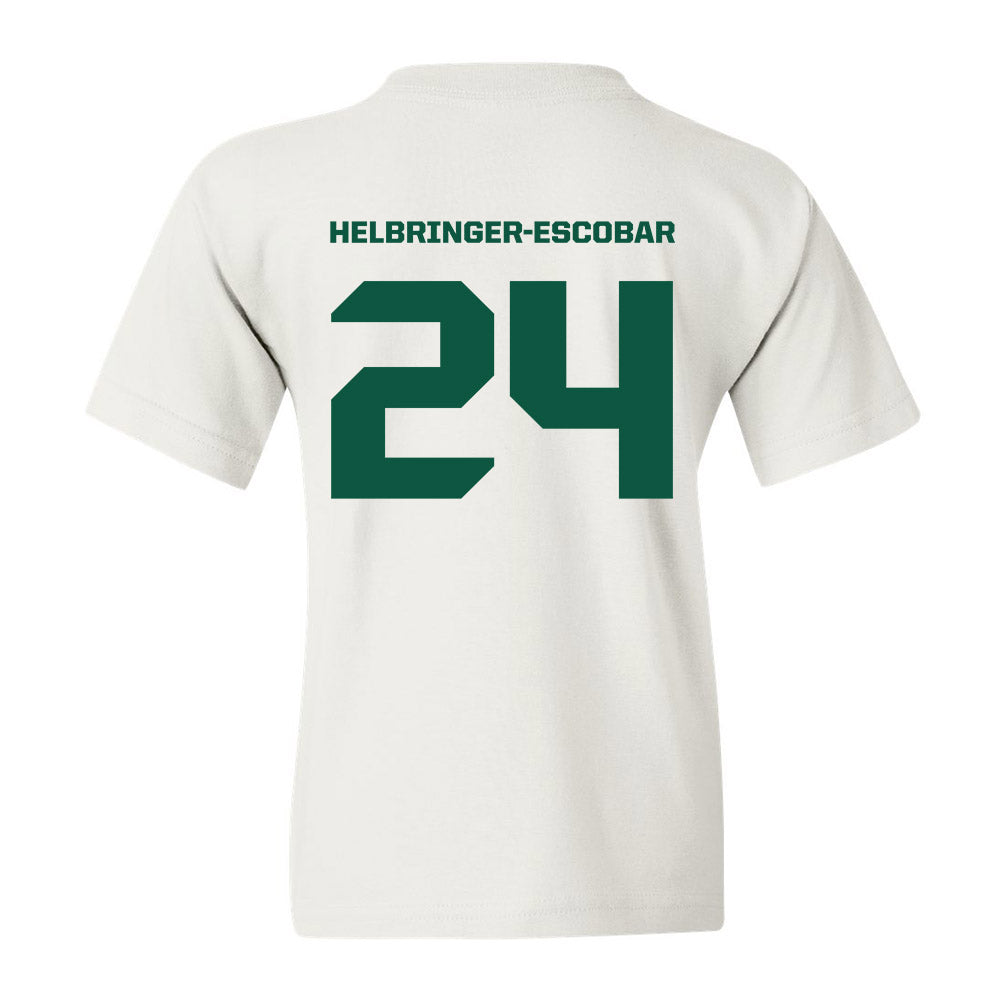 UW Green Bay - NCAA Women's Soccer : Aixa Helbringer-Escobar - Youth T-Shirt