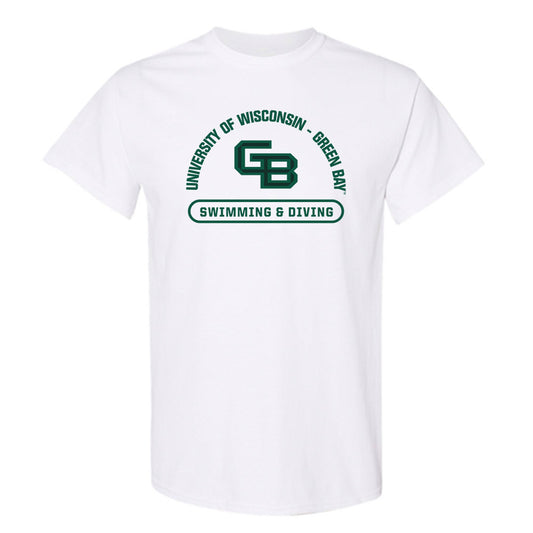UW Green Bay - NCAA Men's Swimming & Diving : Zachariah King - T-Shirt-0