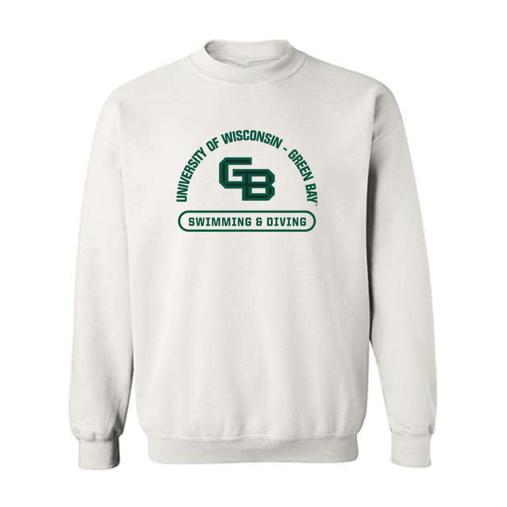 UW Green Bay - NCAA Men's Swimming & Diving : Chris Aristondo - Crewneck Sweatshirt-0