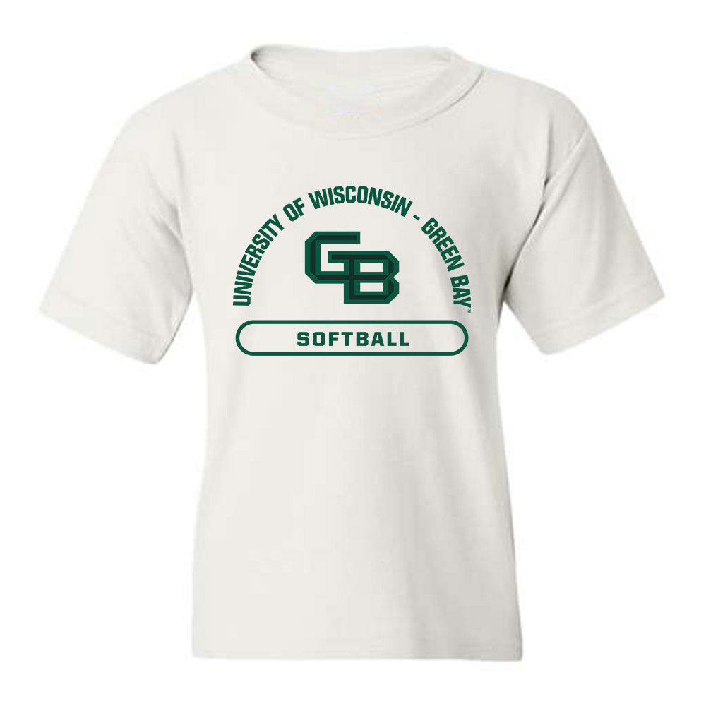 UW Green Bay - NCAA Softball : Gianna Camacho - Youth T-Shirt