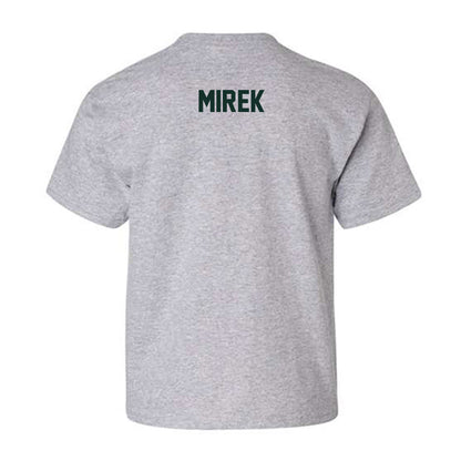 UW Green Bay - NCAA Skiing : Cole Mirek - Classic Shersey Youth T-Shirt-1
