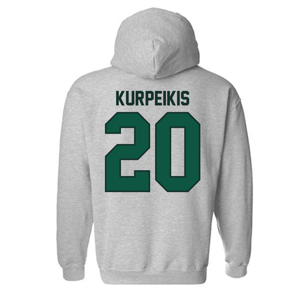UW Green Bay - NCAA Women's Volleyball : Jessica Kurpeikis - Classic Shersey Hooded Sweatshirt-1